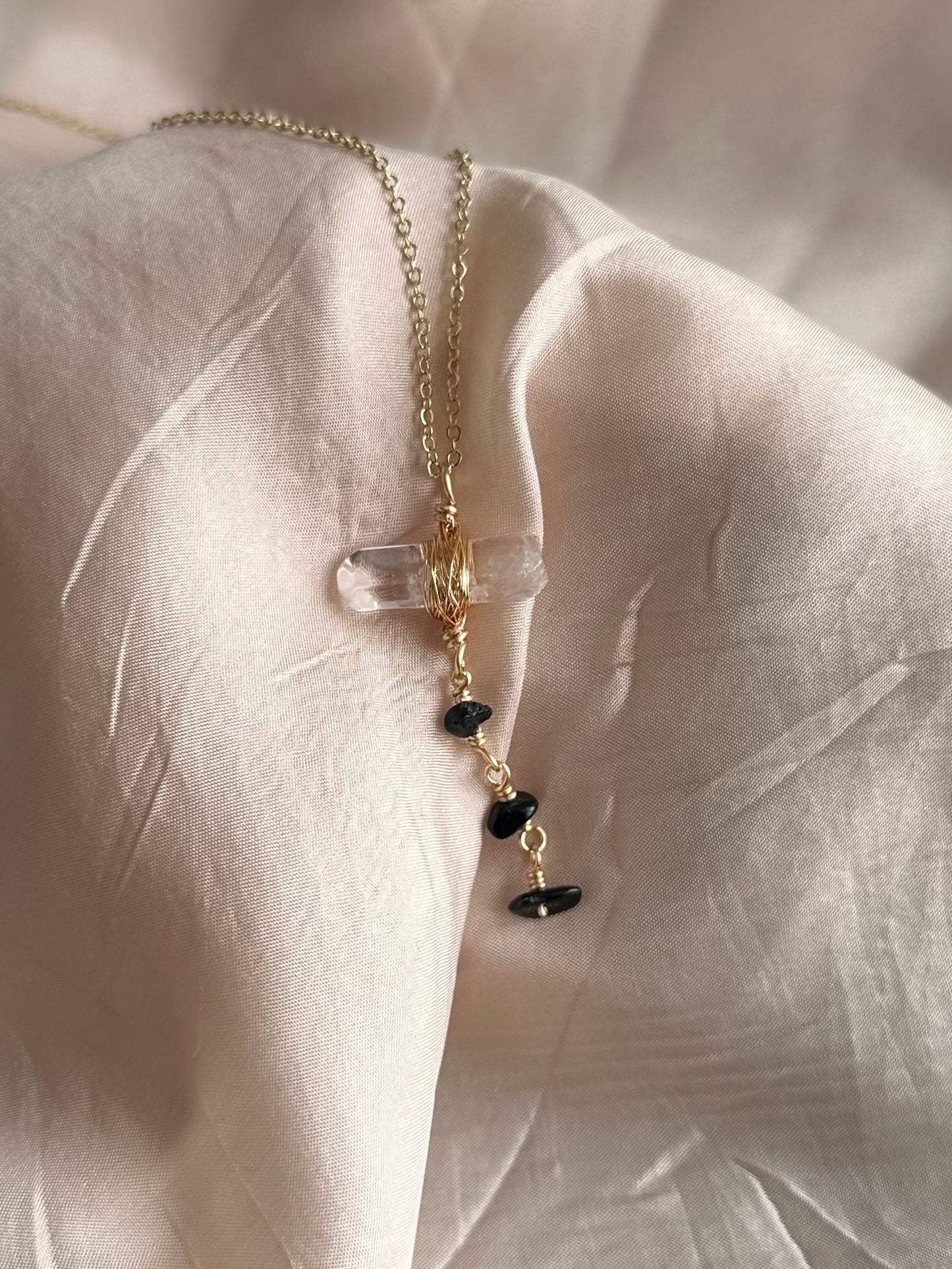 Bluem Black Spinel Pendant