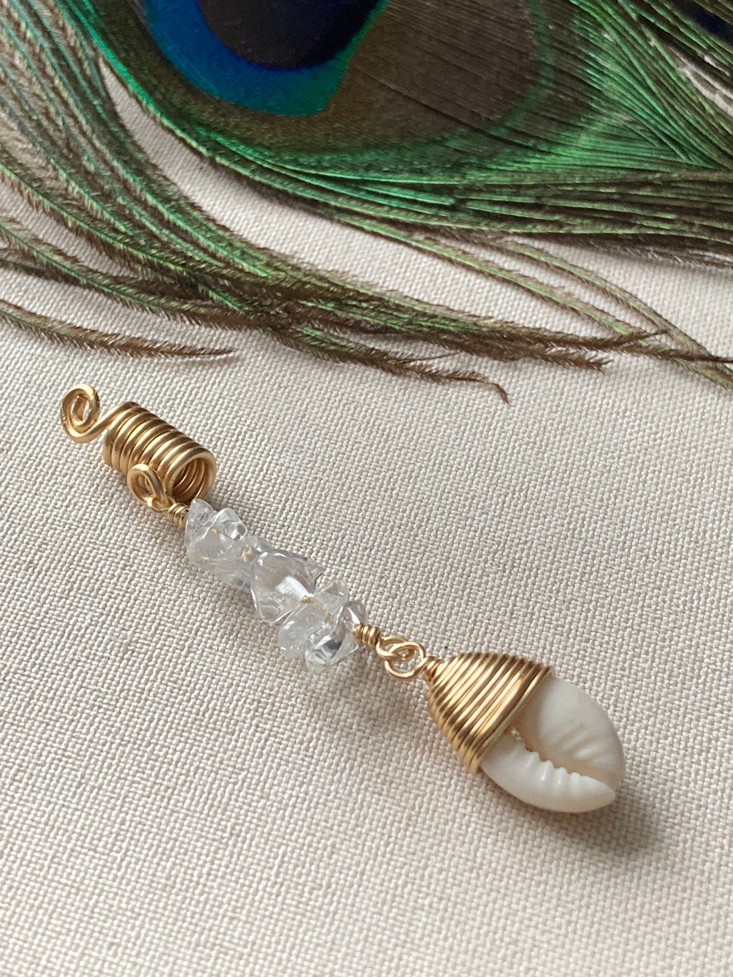 Clear Quartz ~ Esikyme Loc Jewel